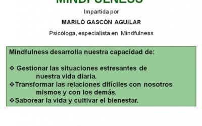 CONFERENCIA SOBRE MINDFULNESS. SEVILLA 9 ABRIL