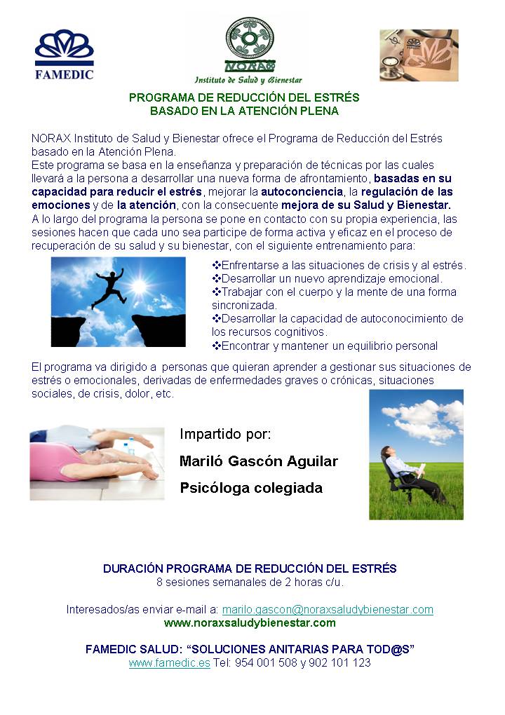 PROGRAMA DE REDUCCIÓN DEL ESTRÉS BASADO EN LA ATENCIÓN PLENA