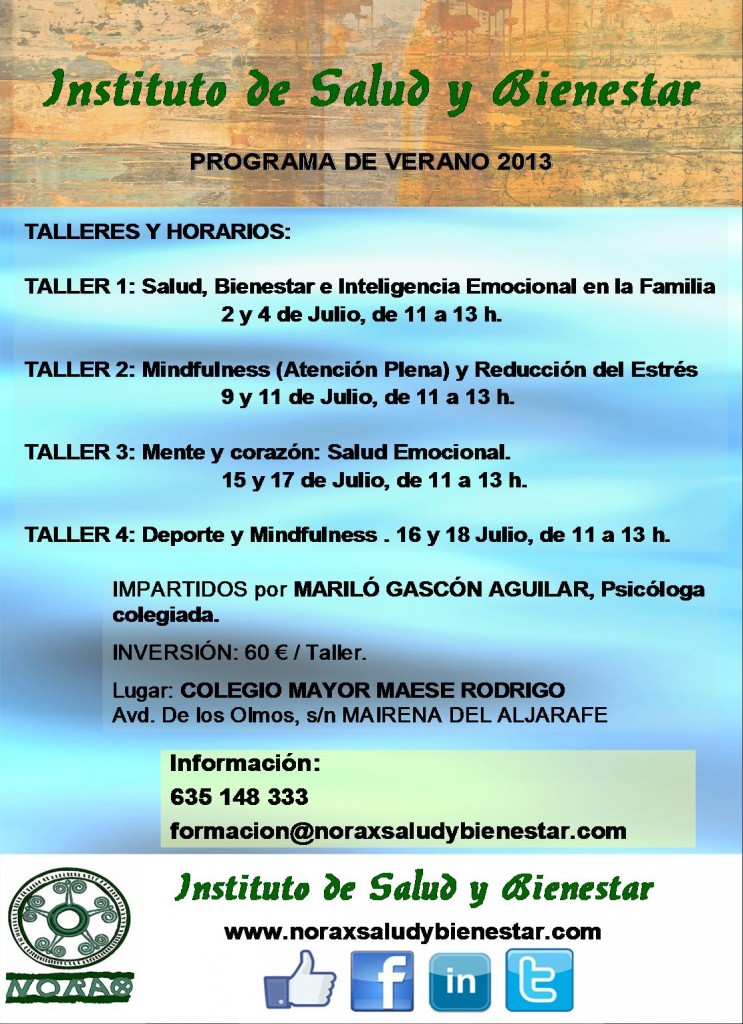 TALLERES DE VERANO