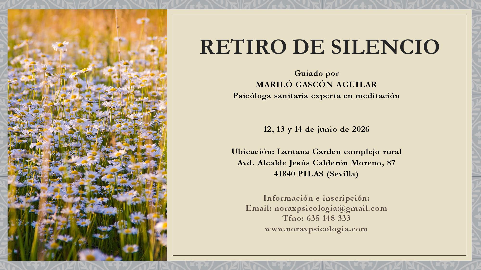 Retiro de Silencio – Junio 2026
